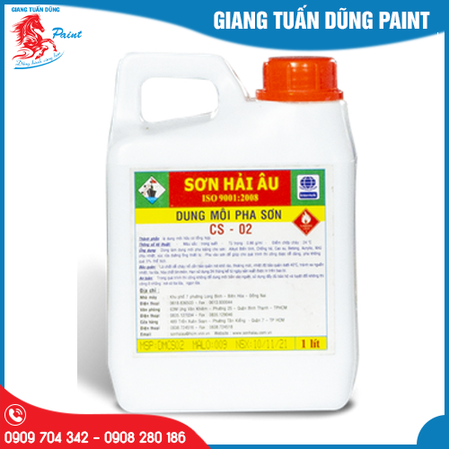 Dung môi sơn Cao su clo hoá Hải Âu